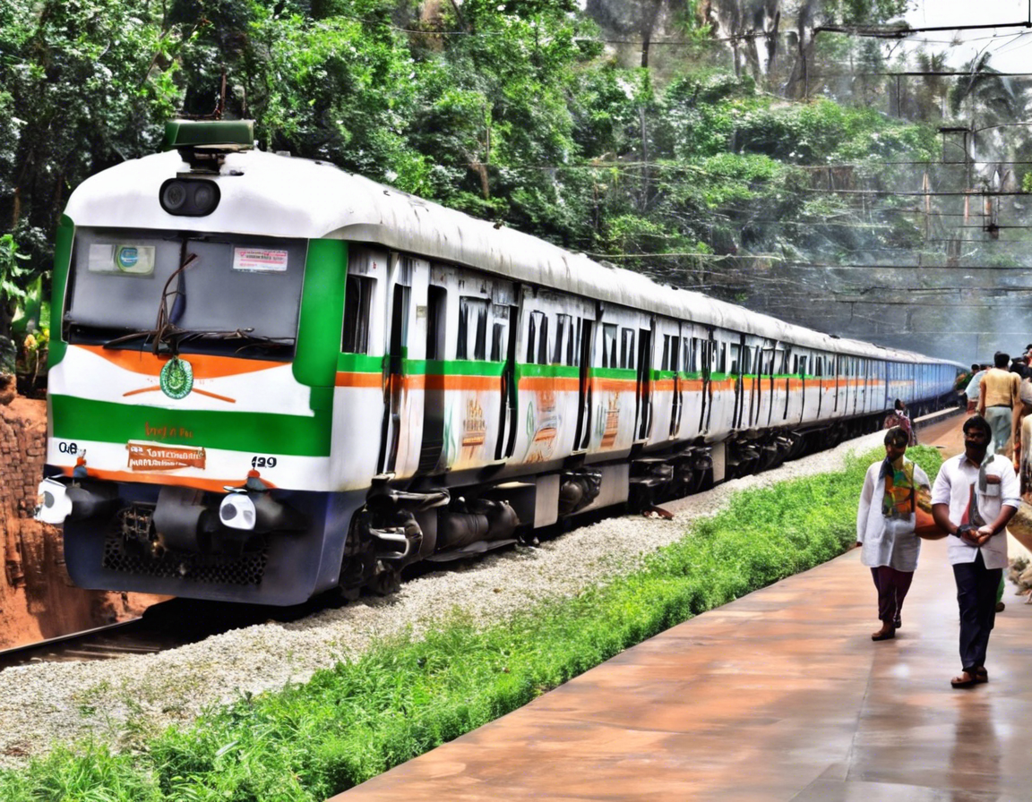 Exploring the Beauty of Vande Mataram Train