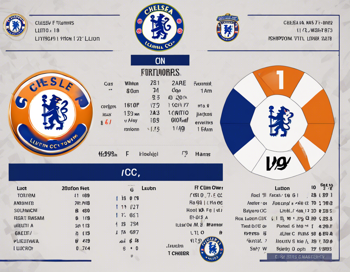 Chelsea Vs Luton Town: Head-to-Head Stats